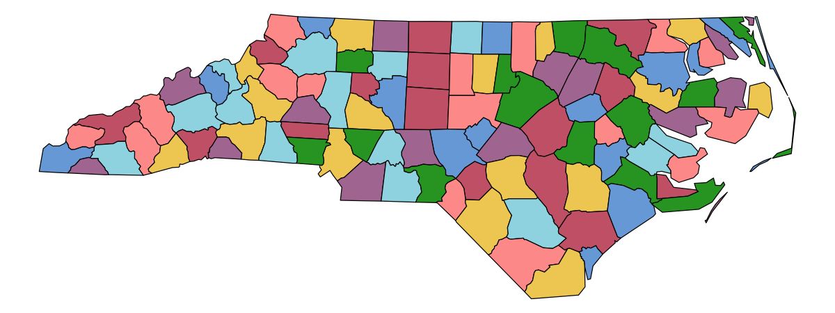 area7: a palette for space-filling visualisations