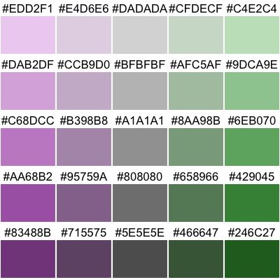 Example of palette type: bivariate (seq x div)